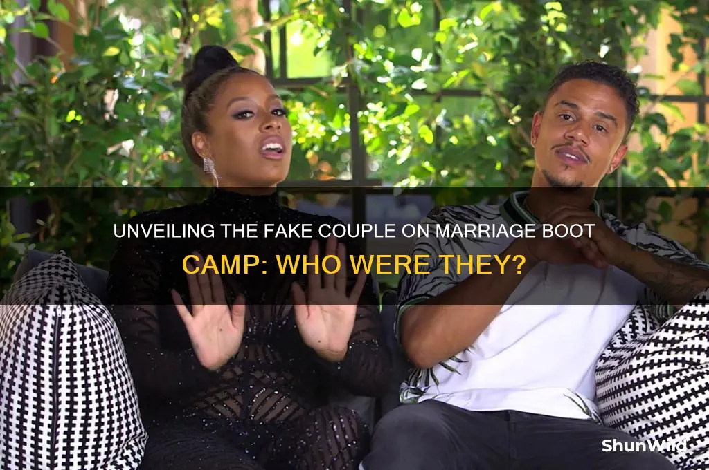 who was the fake couple on marriage boot camp