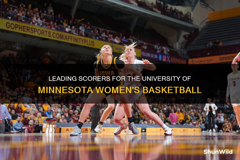 who was the university of minnesota womens basketball leading scorer