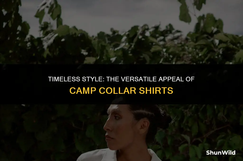 who wears camp collar shirts