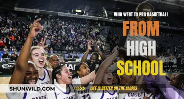 High Schoolers Who Became Pro Basketballers