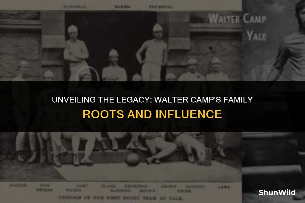 who were walter camps parents