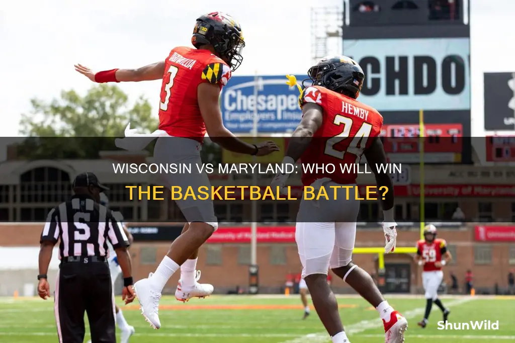 who will win between wisconsin basketball and maryland basketball