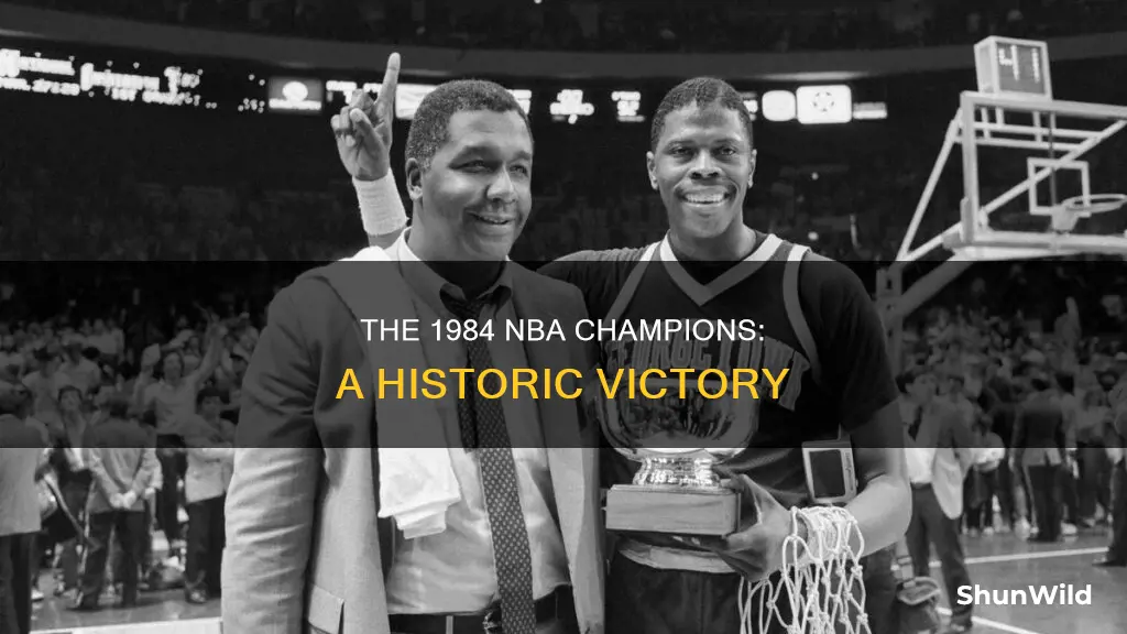 who won 1984 basketball championship