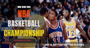 The 1985 NBA Champions: A Historic Victory