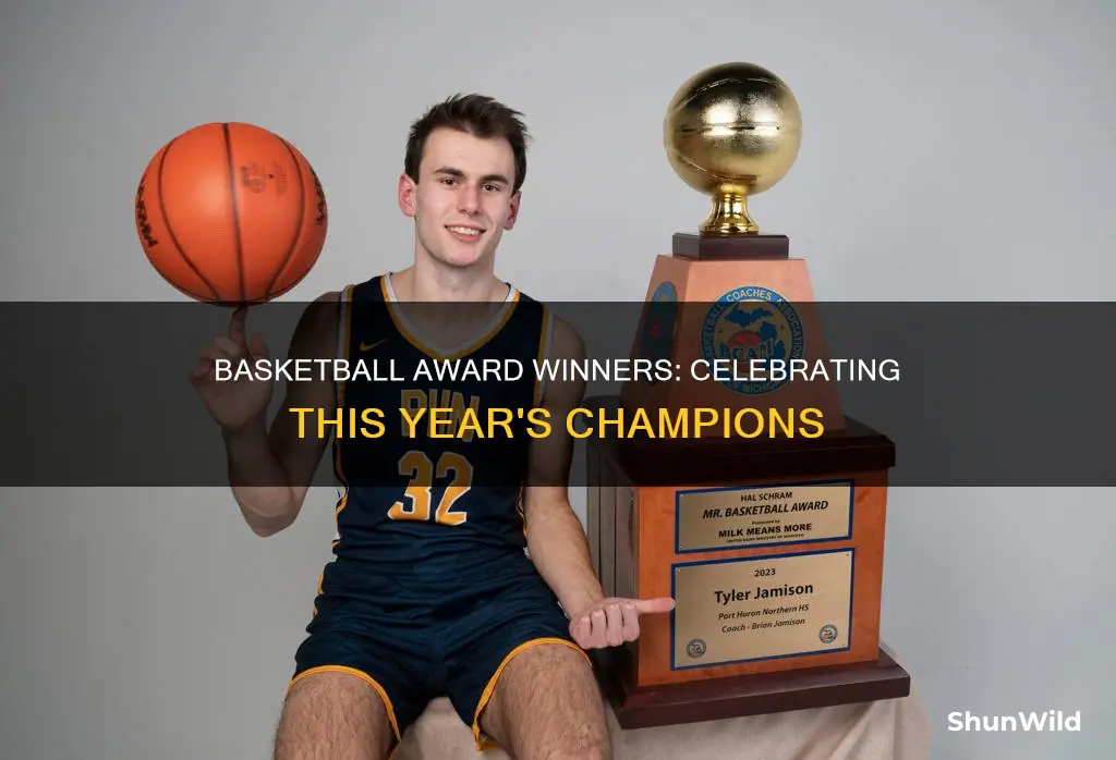 who won basketball awards this year