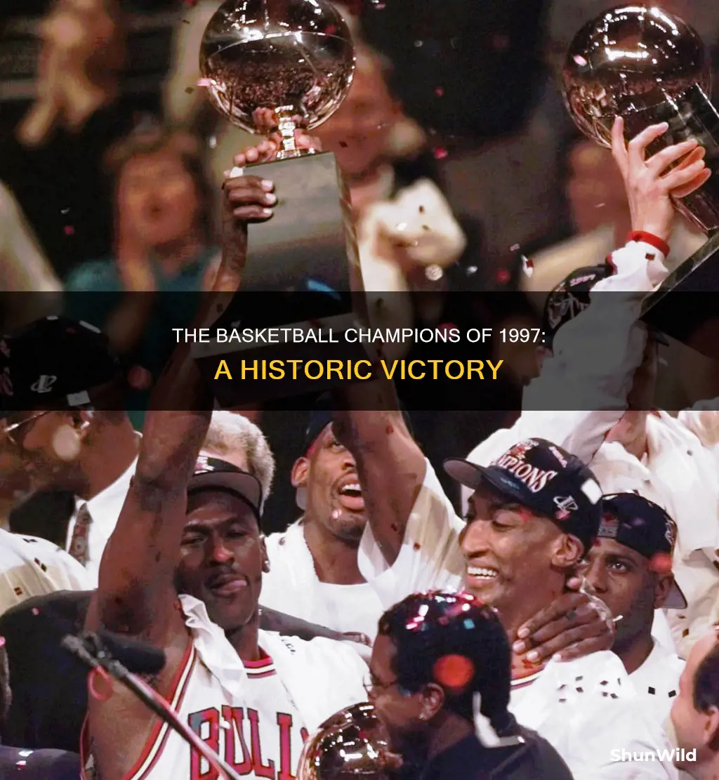 who won basketball championship 1997