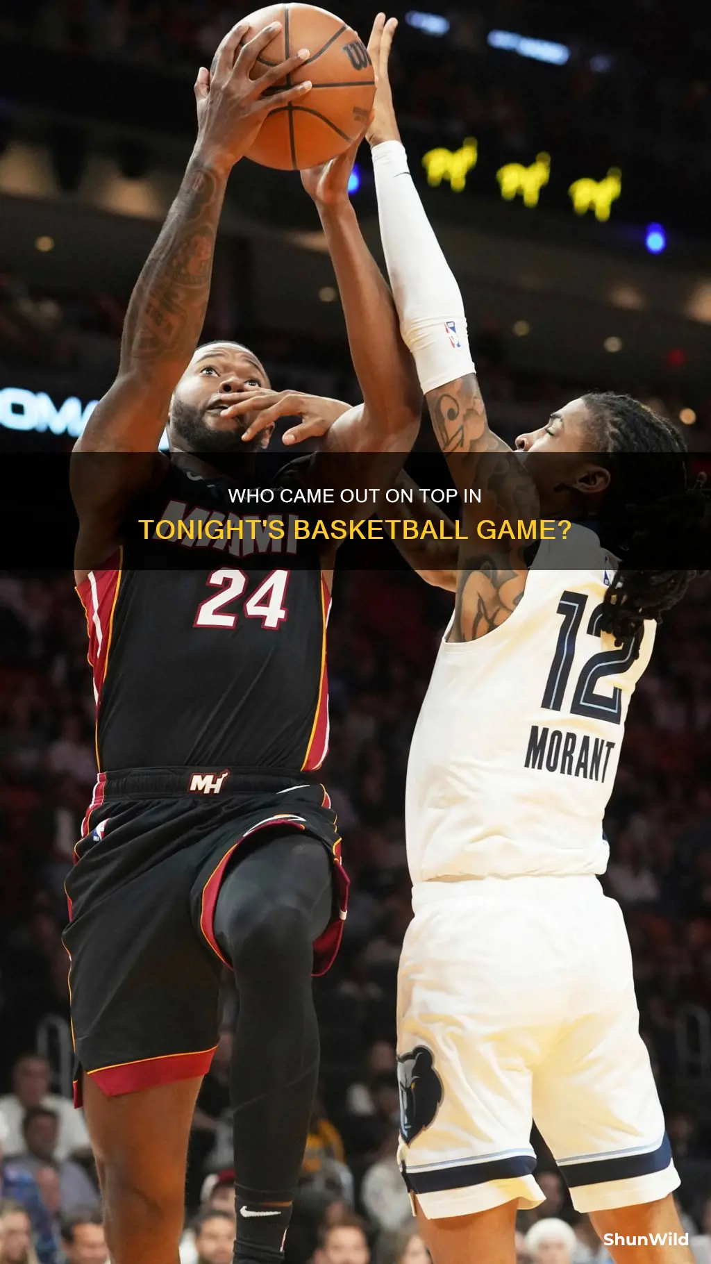 who won basketball gme tonbight