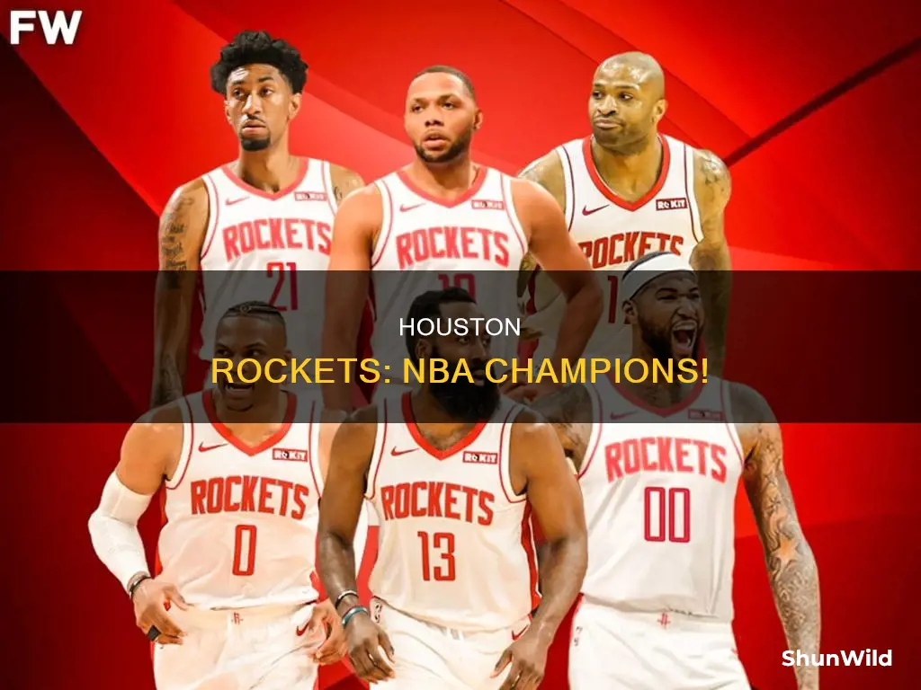 who won basketball nba rockets