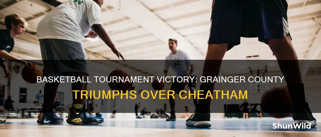 who won basketball tournament grainger county vs cheatham county