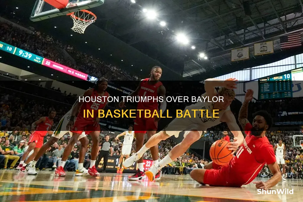 who won between houston and baylor basketball