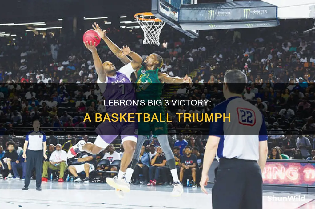 who won big 3 basketball