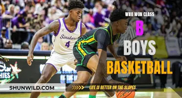 Class B Boys Basketball Champions Crowned