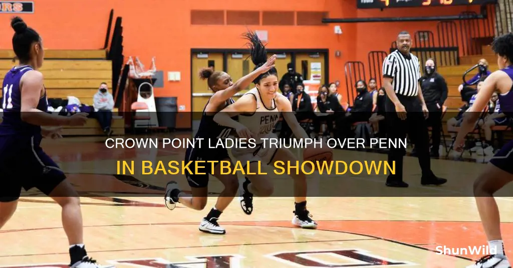 who won crown point vs penn ladies basketball