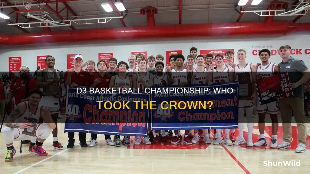 who won d3 basketball championship