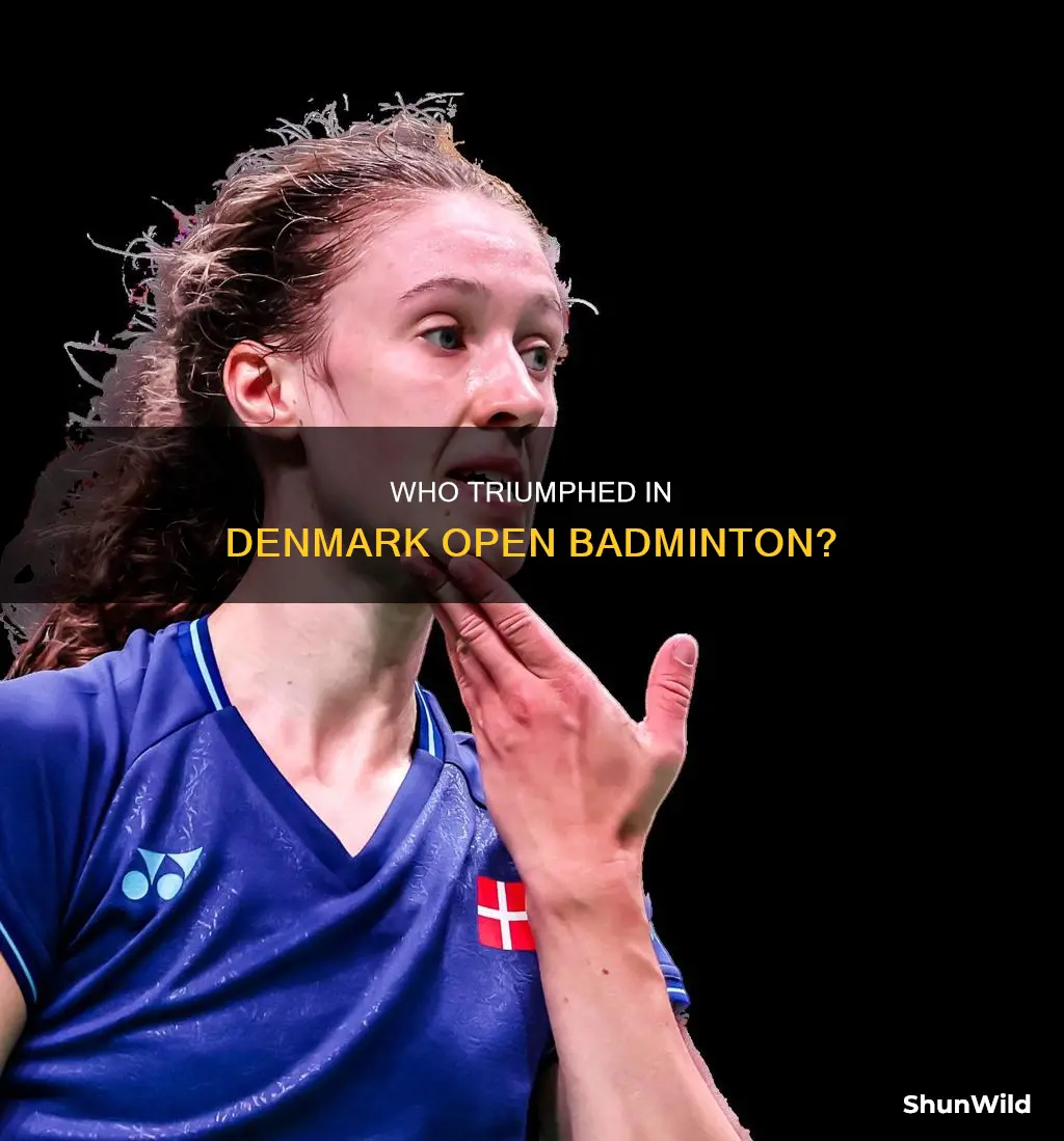 who won denmark open badminton