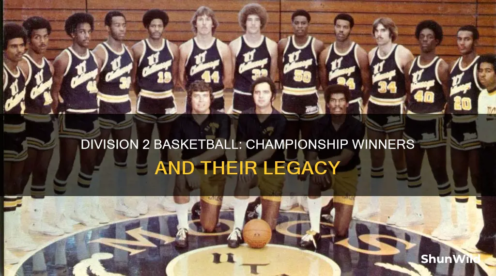 who won division 2 basketball championship