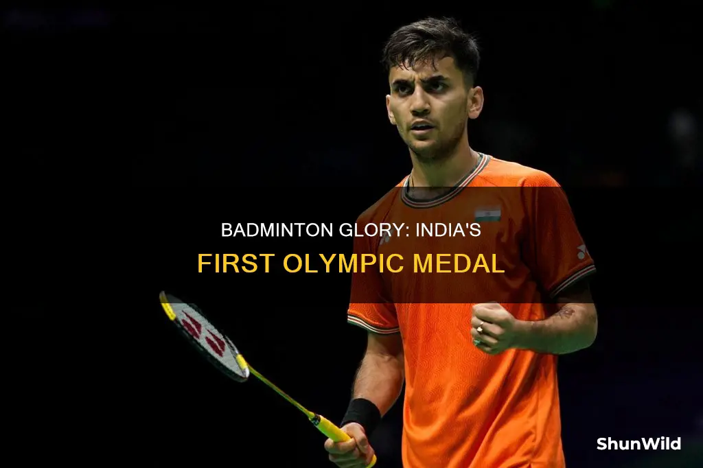 who won first olympic medal in badminton for india