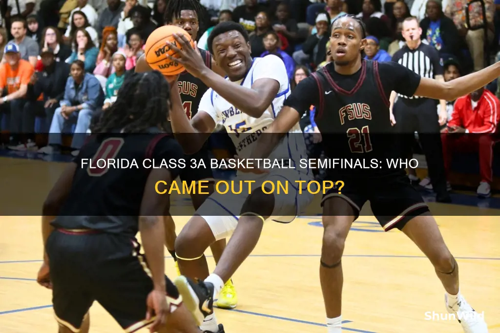 who won florida class 3a semifinals basketball