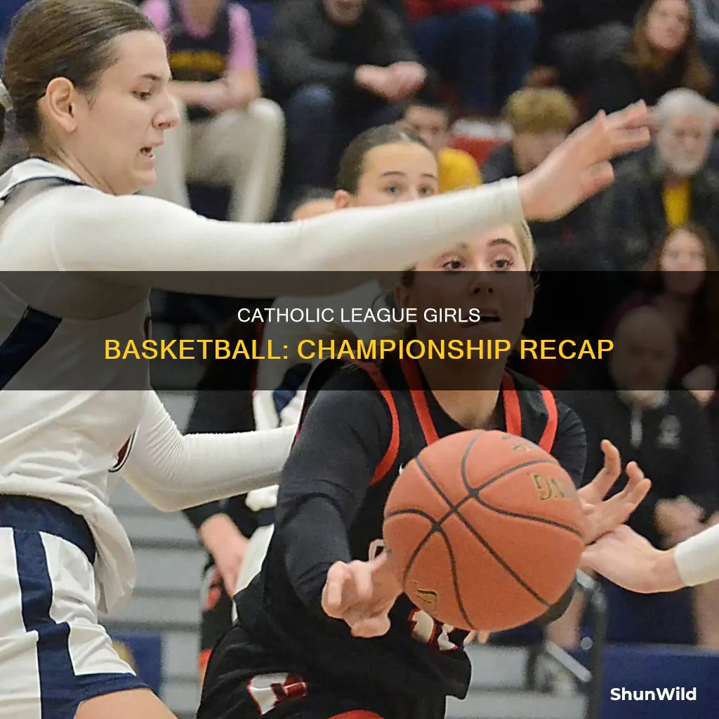 who won girls basketball catholic league championship