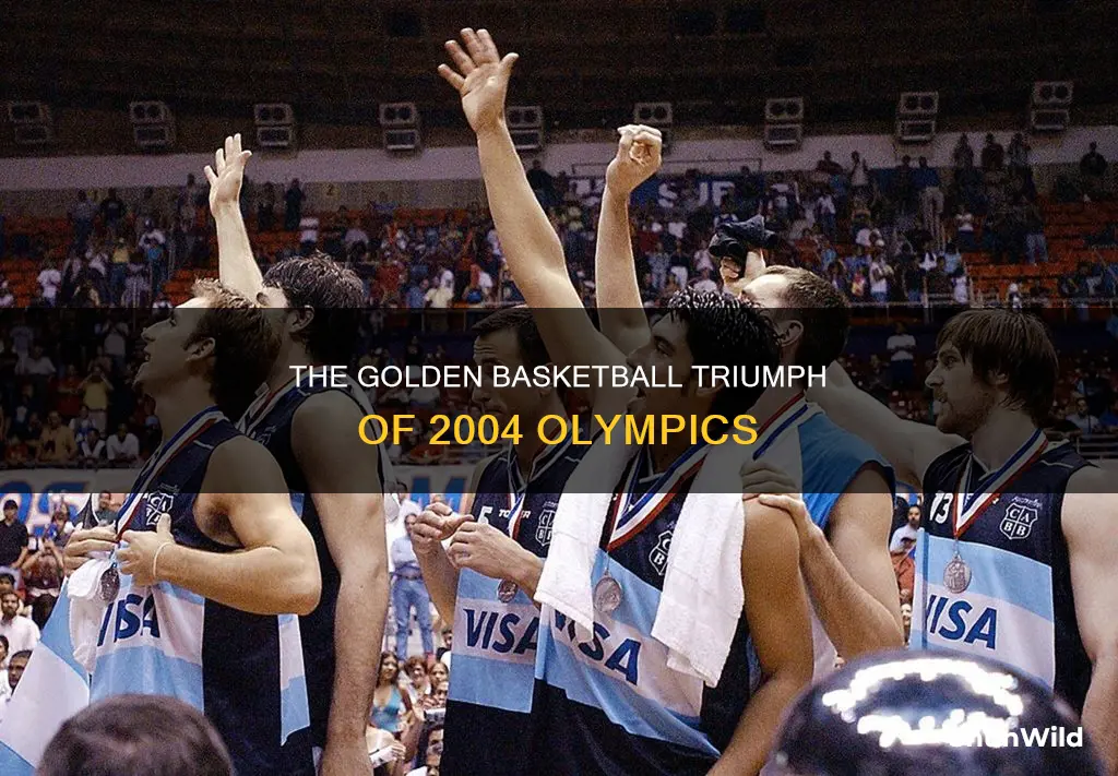 who won gold in basketball 2004