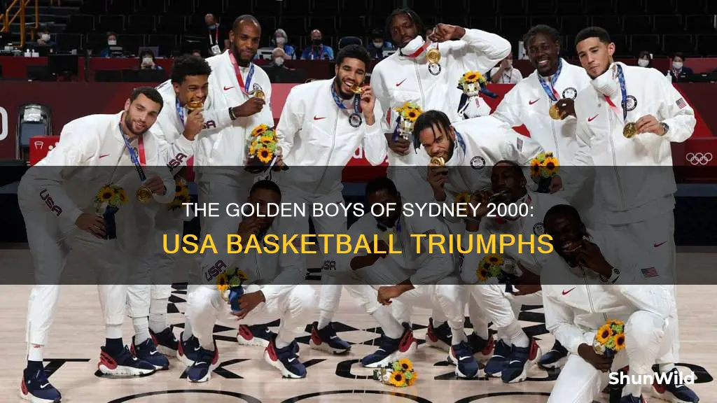 who won gold mens basketball 2000
