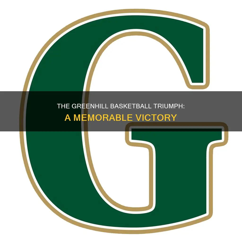 who won greenhill cistercian basketball i