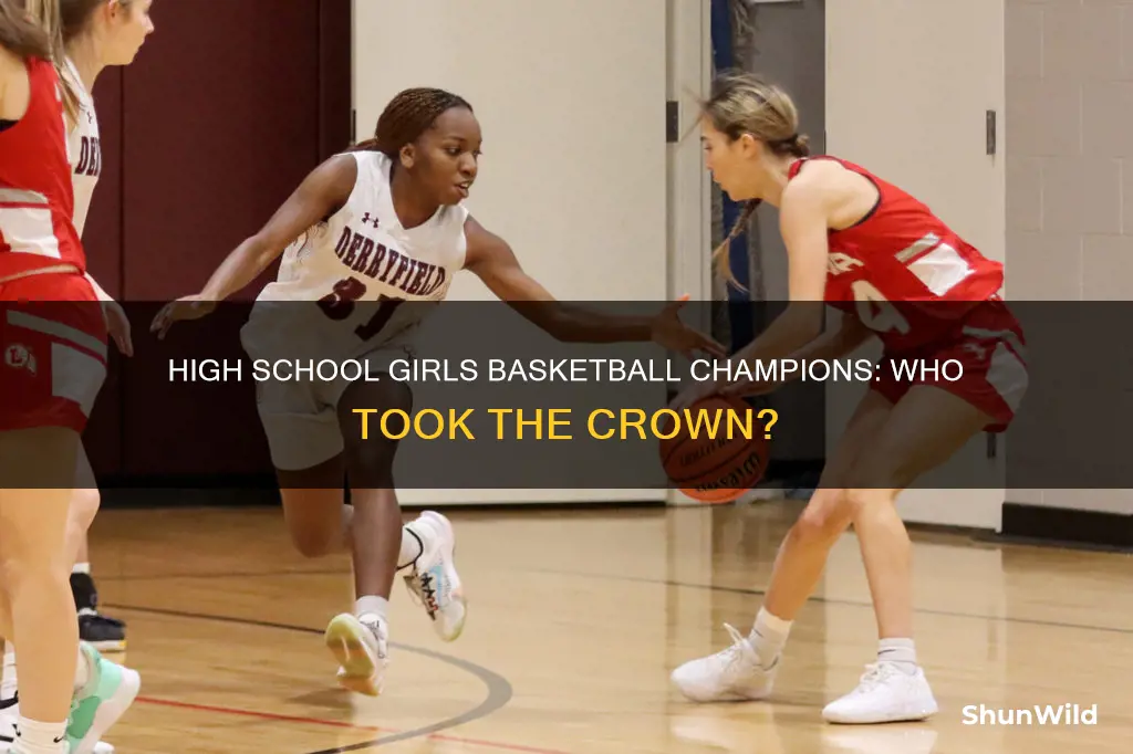 who won high school girls basketball