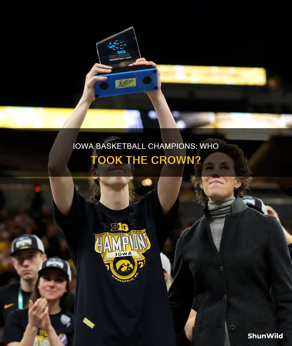 who won iowa basketball