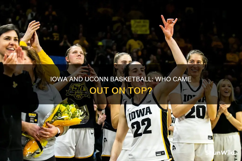 who won iowa or uconn basketball