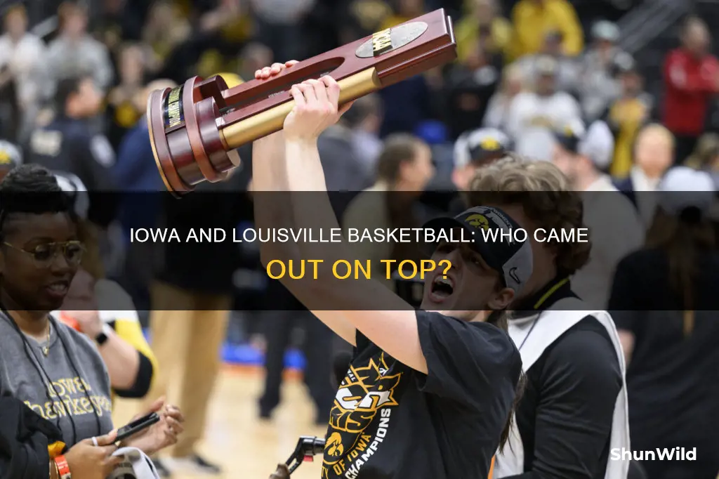 who won iowa vs louisville basketball