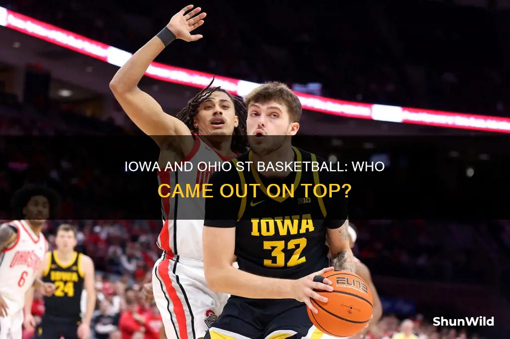 who won iowa vs ohio st basketball