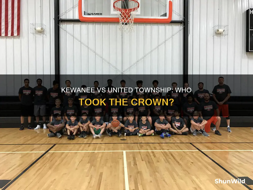who won kewanee vs united township basketball township in geneseo
