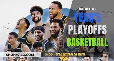 Last Year's NBA Playoff Champions