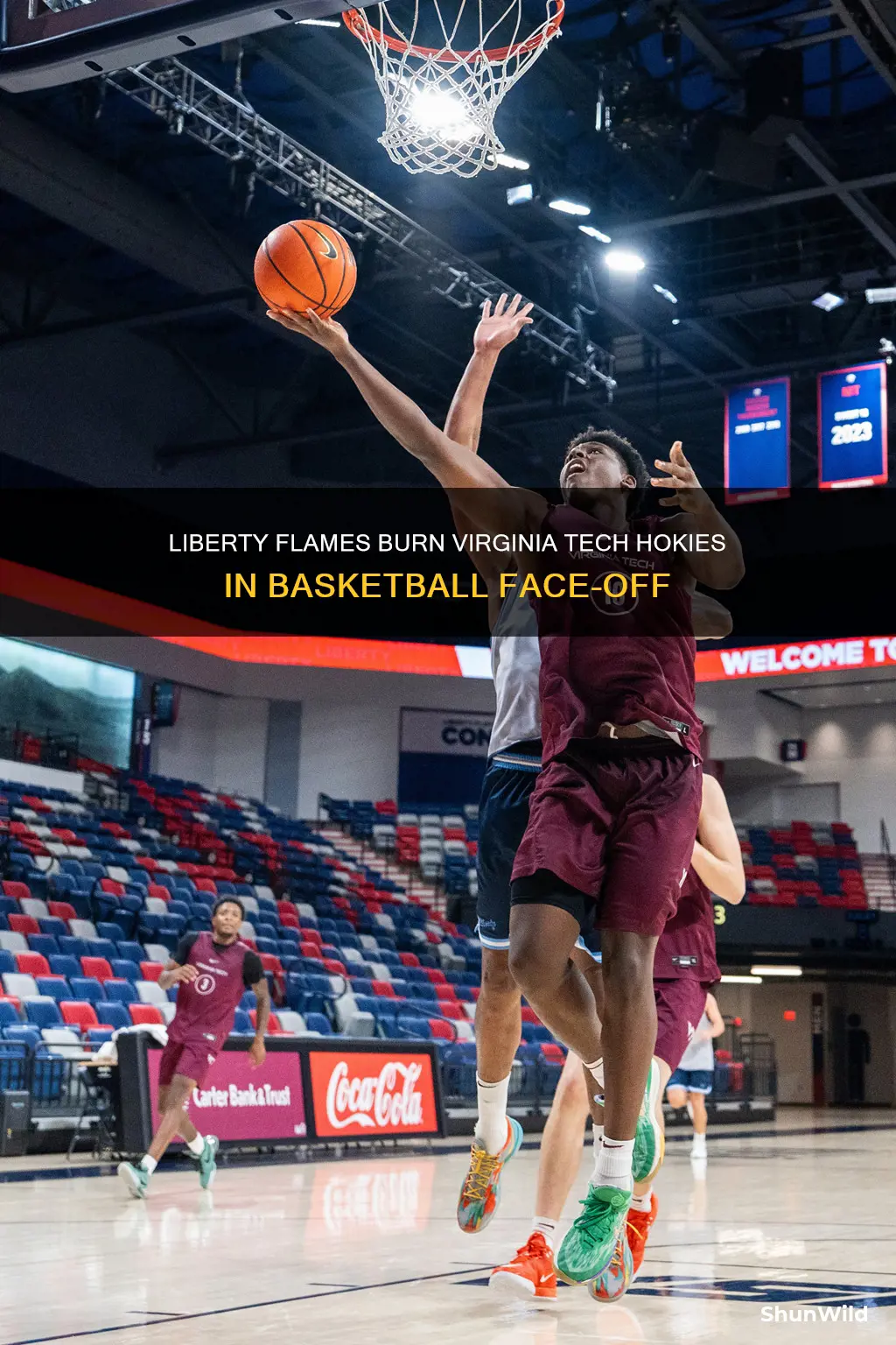 who won liberty vs virginia tech basketball
