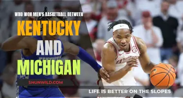 Kentucky vs Michigan: Who Took the Men's Basketball Crown?