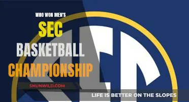 SEC Men's Basketball: Championship Winner Announced