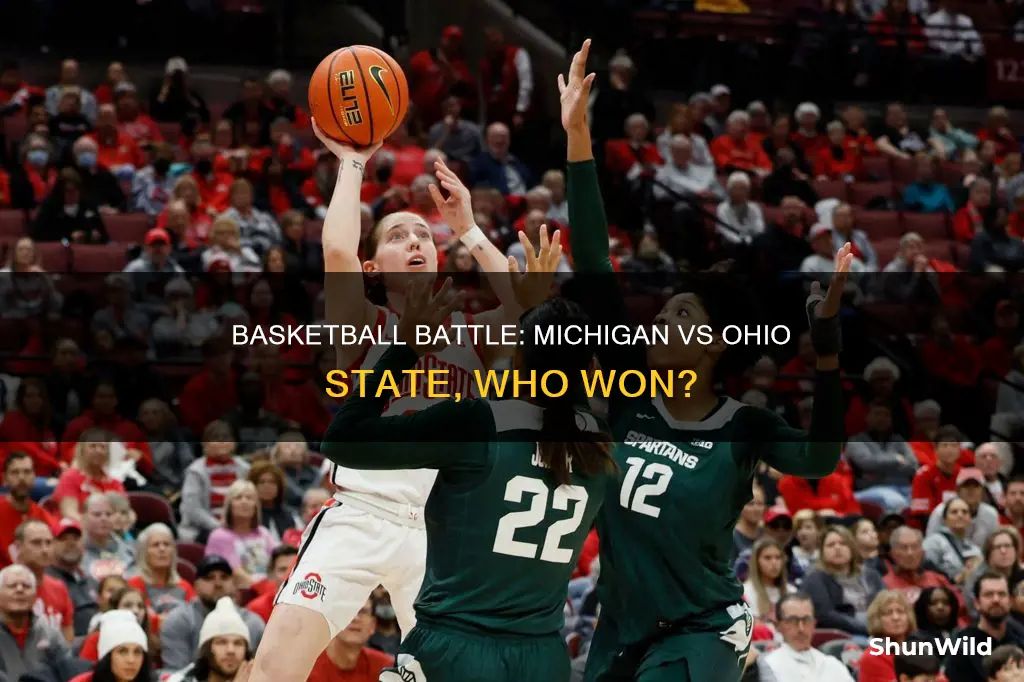 who won michigan or ohio state basketball