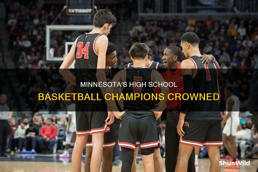 who won mn state high school basketball tournament