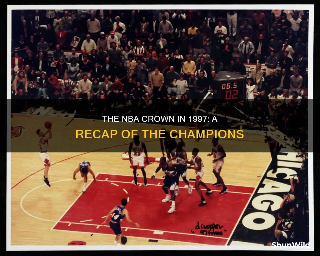 who won nba basketball championship 1997