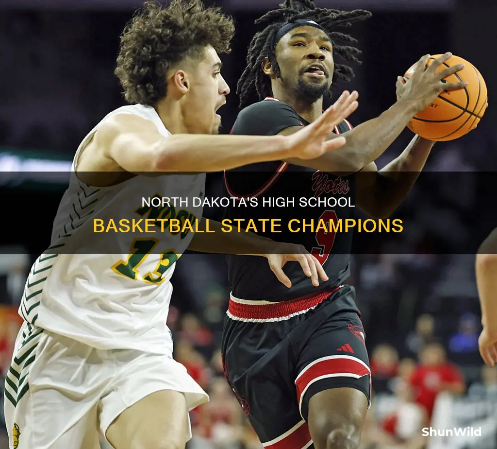 who won nd state high school basketball tournament