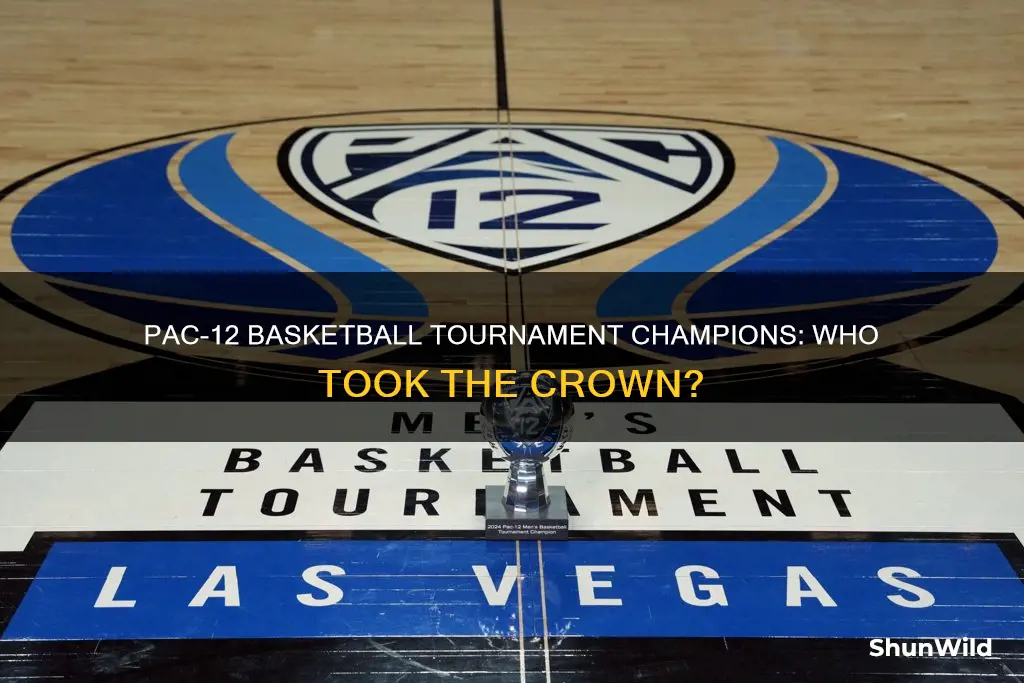 who won pac 12 basketball tournament