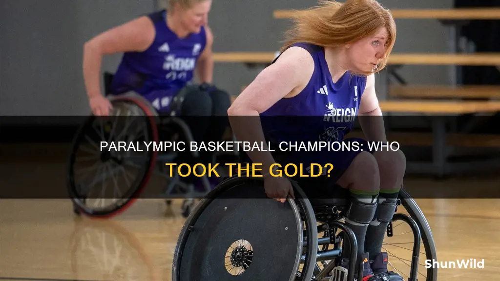 who won paralympic basketball
