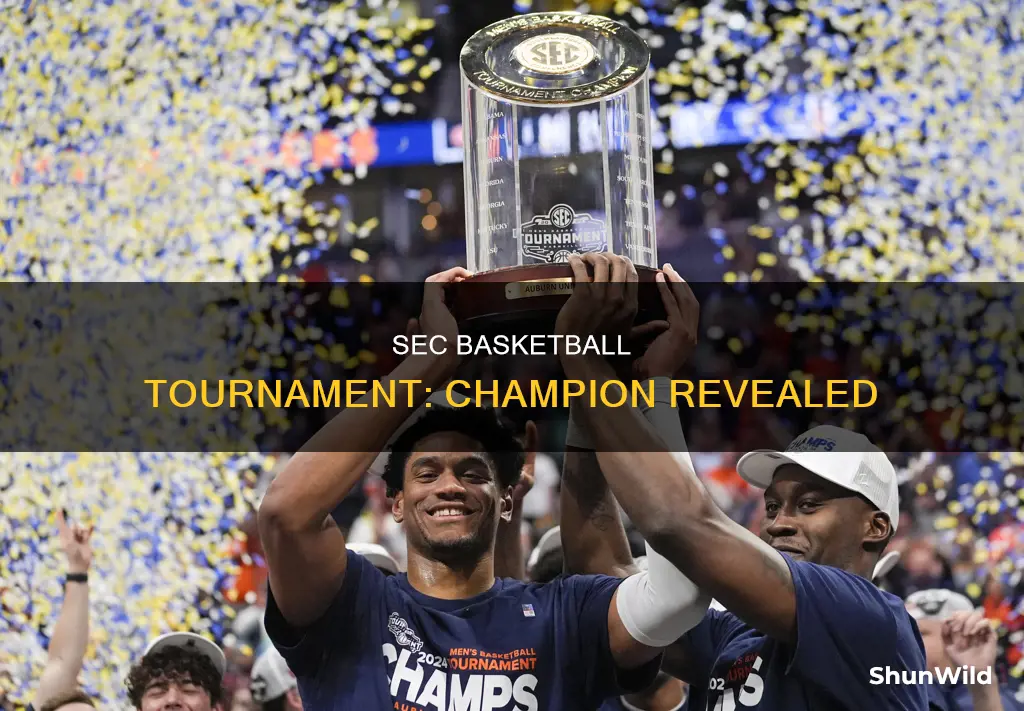 who won sec basketball tournament