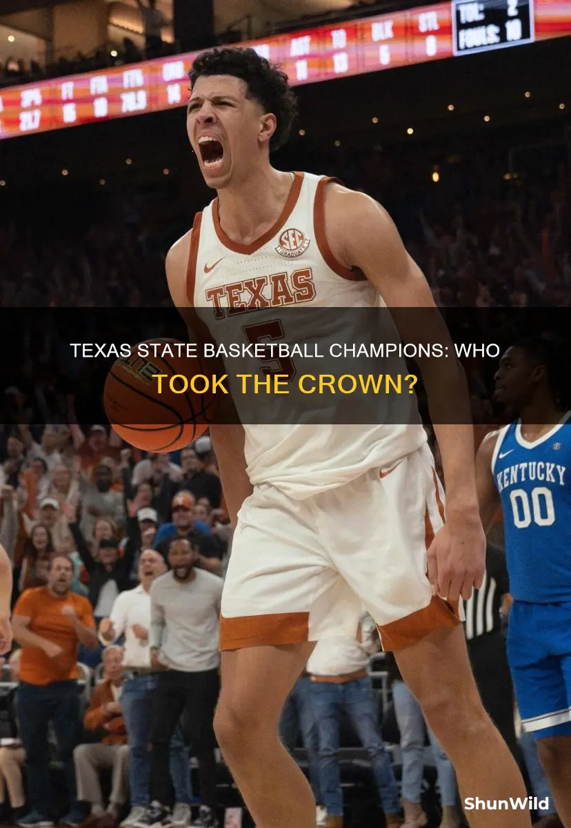 who won state basketball in texas