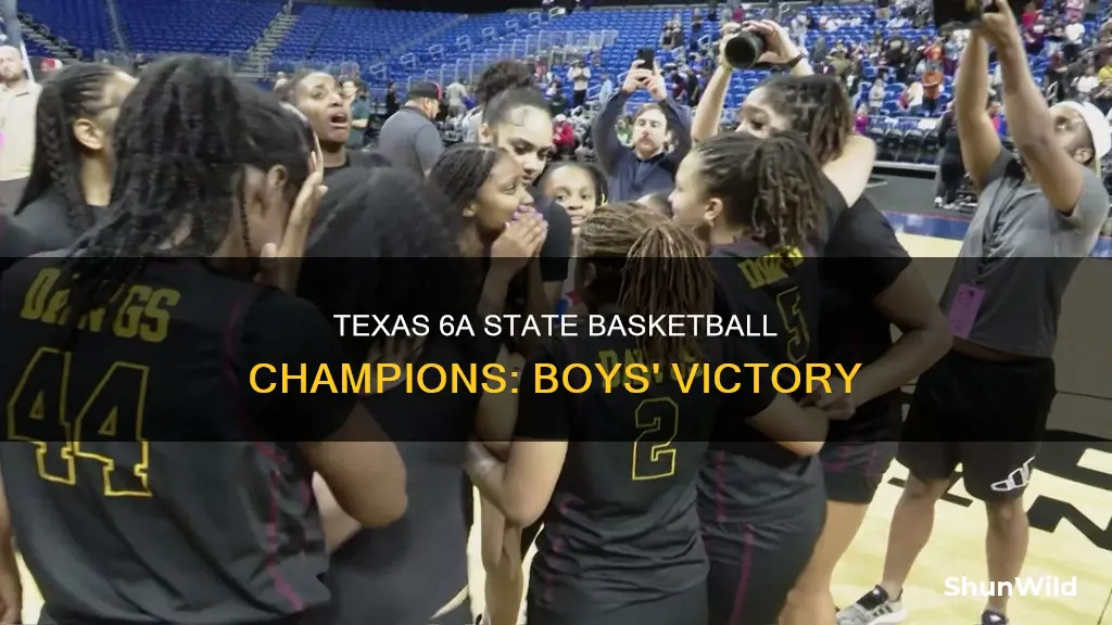 who won state basketball male in texas 6a