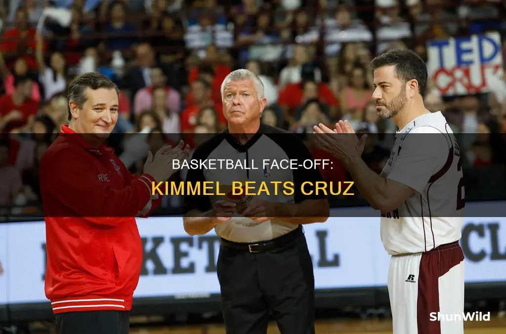 who won ted cruz vs jimmy kimmel basketball