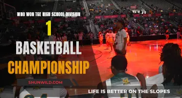 High School's Finest: Division 1 Basketball Champions