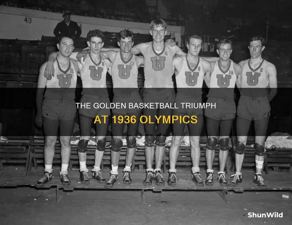 who won the 1936 basketball olympics