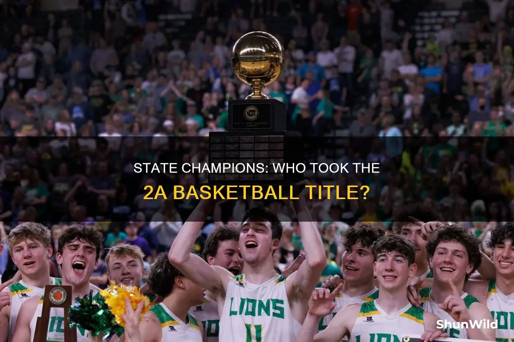 who won the 2a state championship basketball