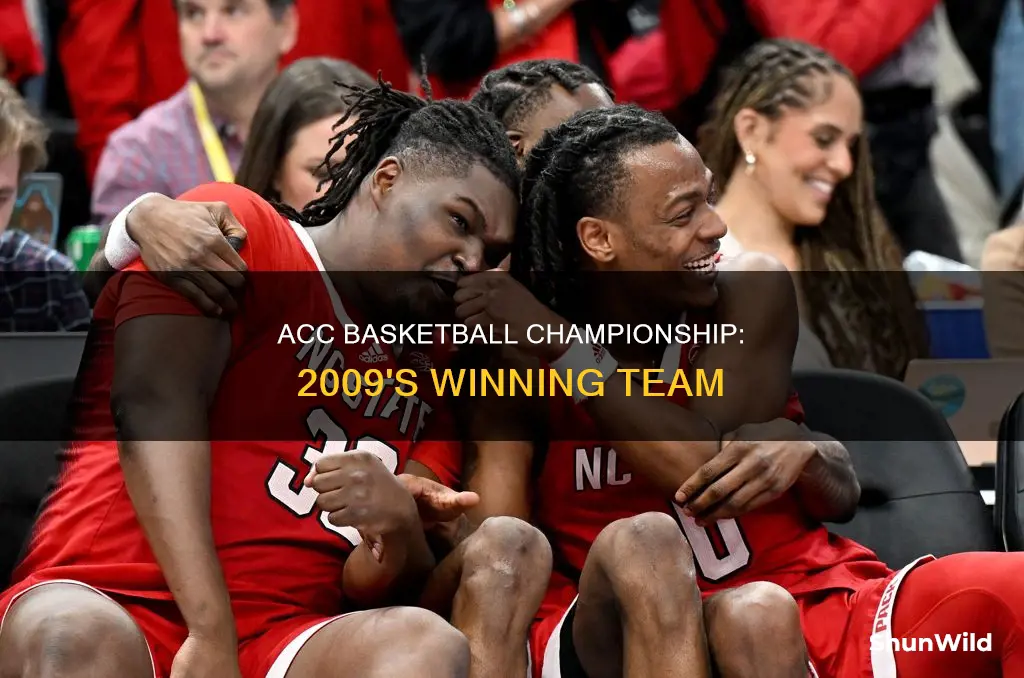who won the acc basketball championship in 2009